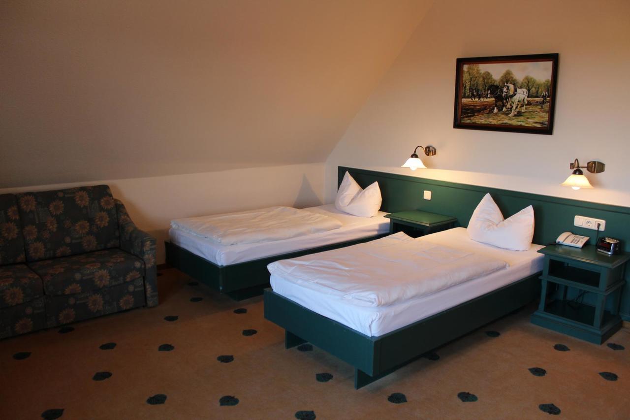 Mueritz Landhotel Gruener Baum Gotthun Buitenkant foto